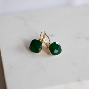 Pomellato Earrings_Deep Forest Green
